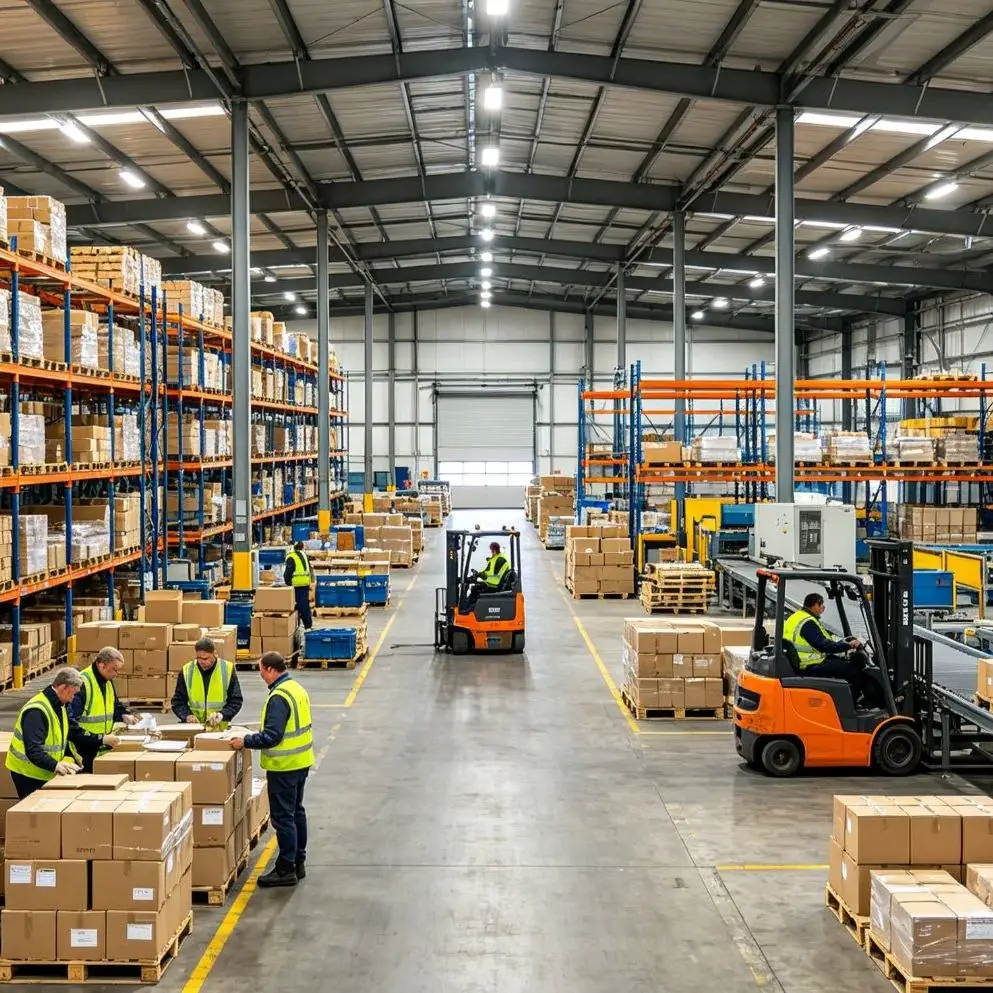 Supplier warehouse and inventory documented on the ground during a verification assignment